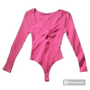 Wild fable pink body suit